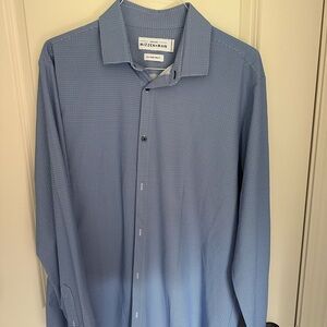 Mizzen+Main. Leeward Long sleeve dress shirt. XXL.